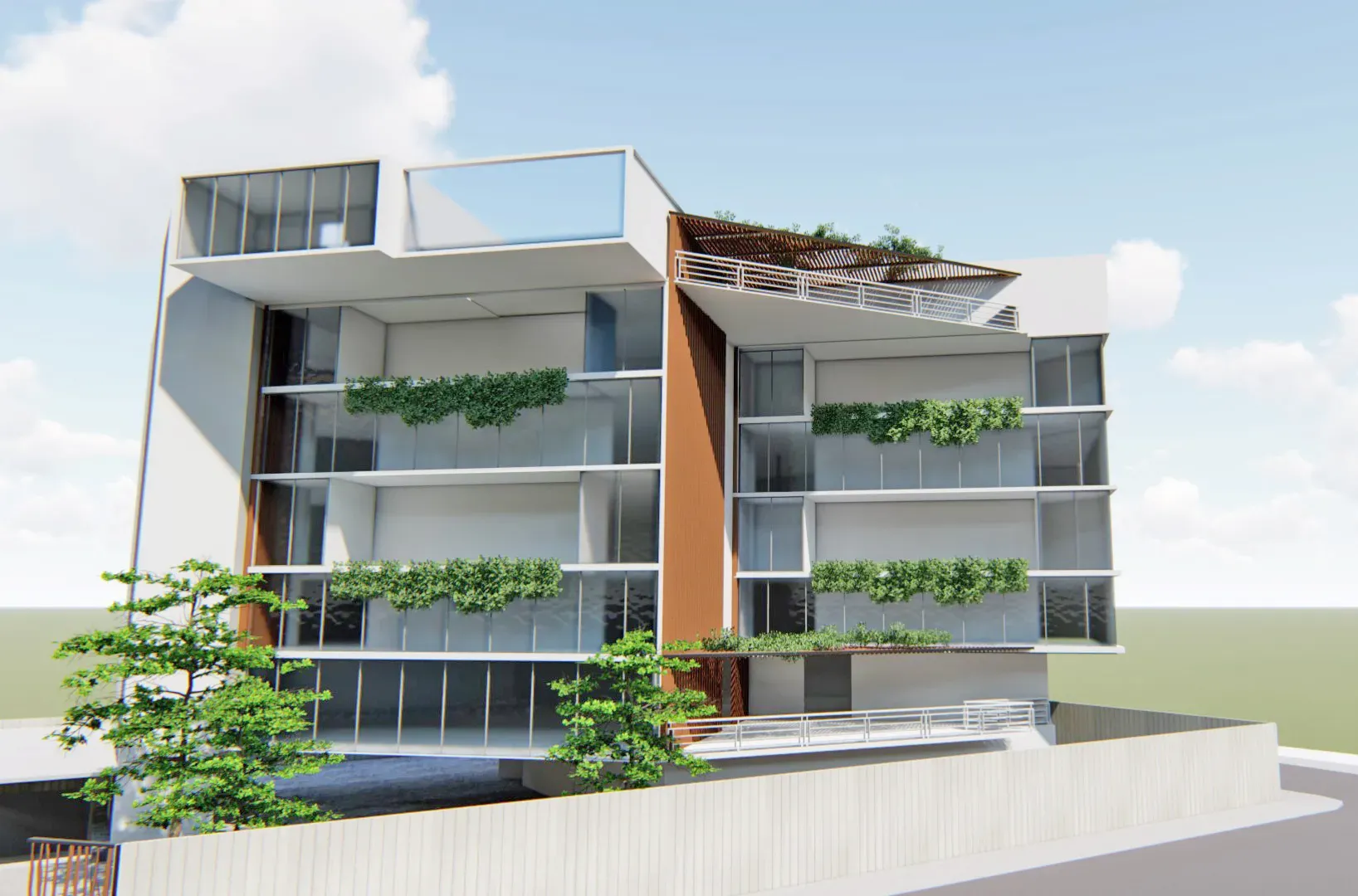 6-Storied Residential Building